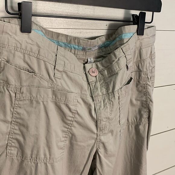 Horny Toad grey athletic chino style pants woman’s size 8 - Picture 5 of 11